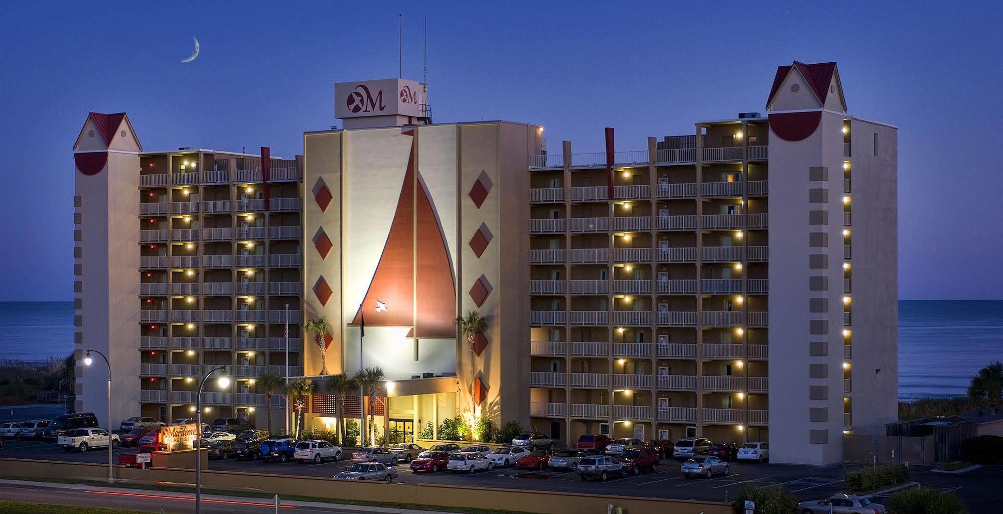 Maritime Beach Club North Myrtle Beach Bagian luar foto